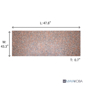 Đá hoa cương Rose Full (cho bàn làm móng Sedona)