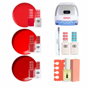Color Me Red Gel Polish Starter Kit
